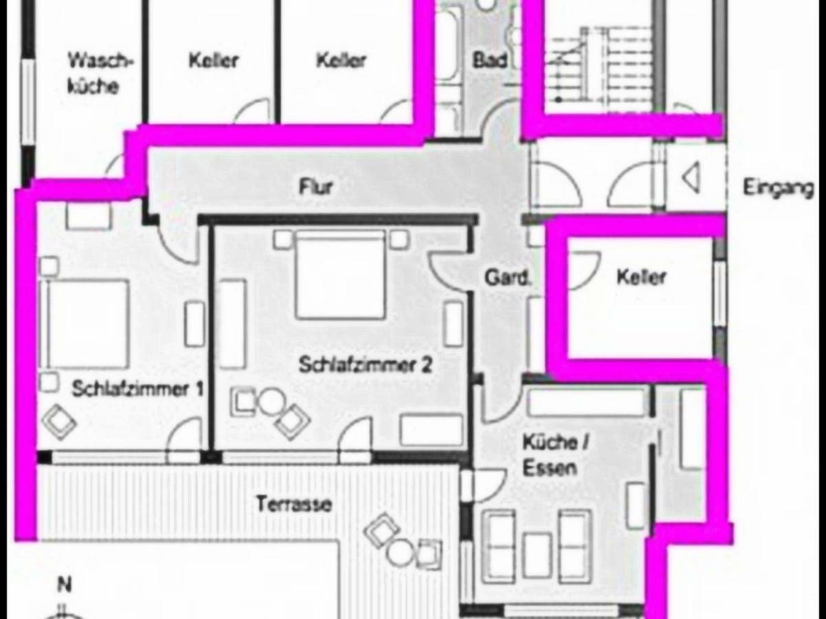 Ferienwohnung Karin Schotten Eksteriør billede